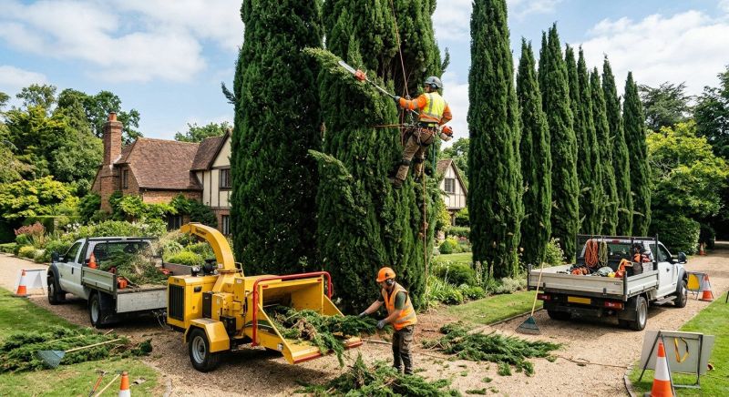 Cypress Tree Trimming in Allentown, PA