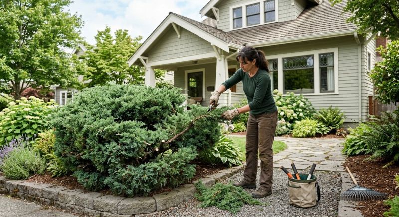 Juniper Trimming in Rockwall, TX
