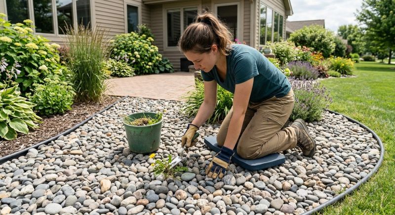 Rock Bed Weeding in Honolulu, HI