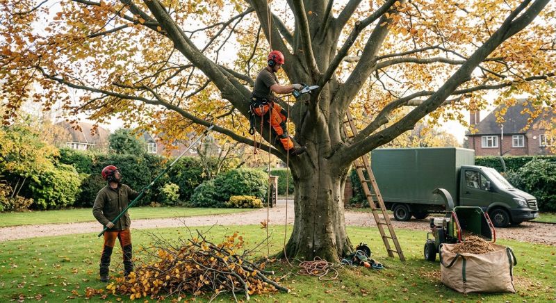 Beech Tree Pruning in Doylestown, PA