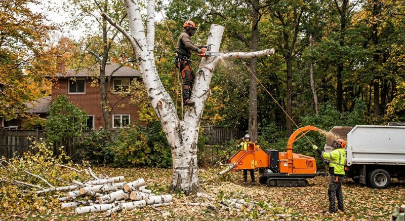 Birch Tree Removal in Allentown, PA
