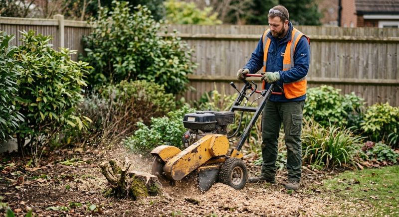 Bush Stump Grinding in Waldorf, MD