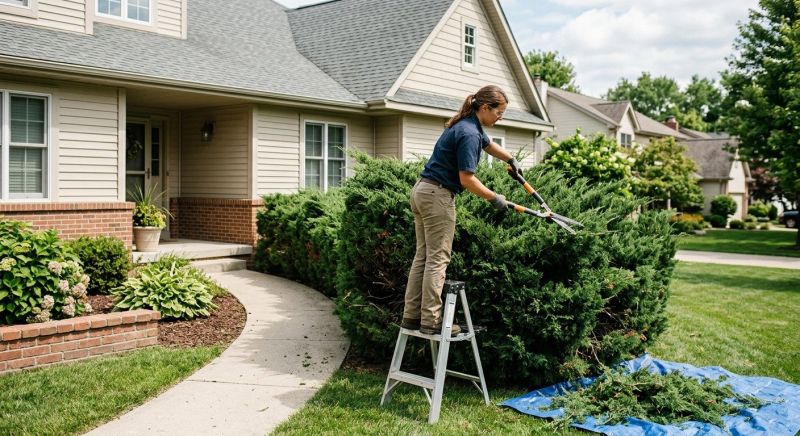 Juniper Pruning in Honolulu, HI