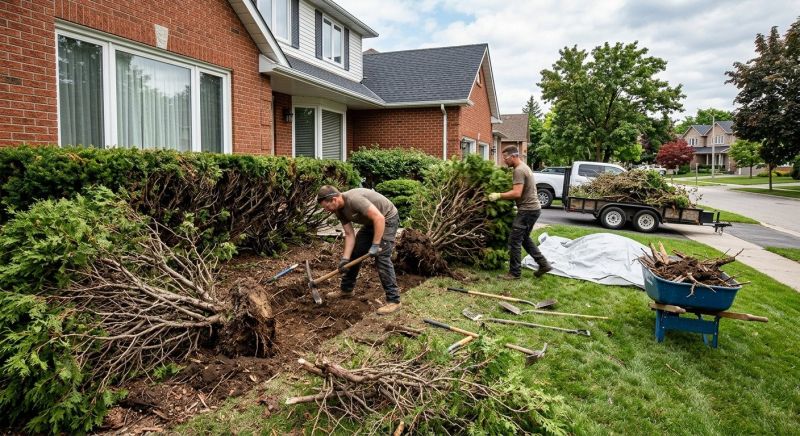 Shrubs Removal in Rockwall, TX