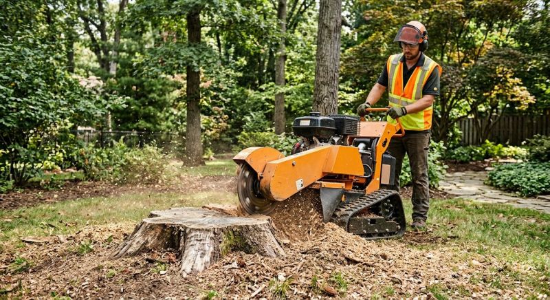 Tree Stump Removal in Calvert County, MD